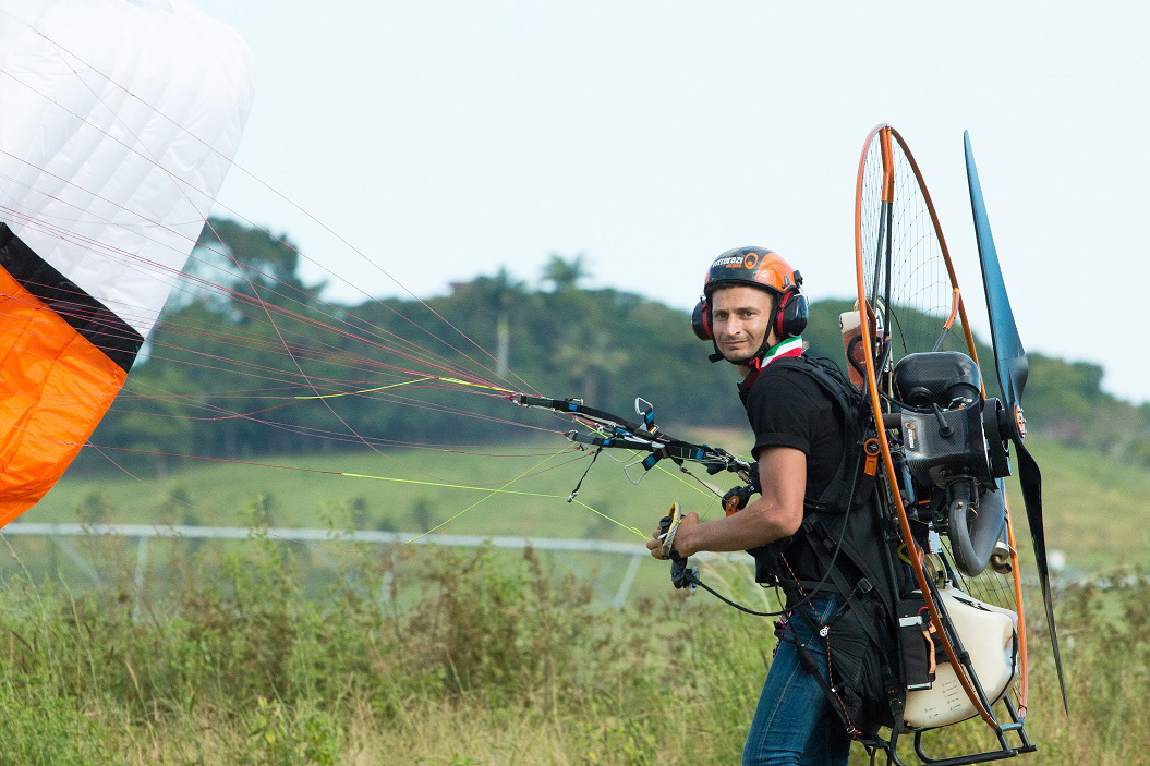 Pasquale Biondo paramotor pilot